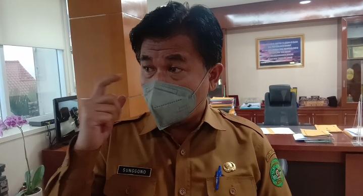 Sekretaris Daerah Kutai Kartanegara, Sunggono.