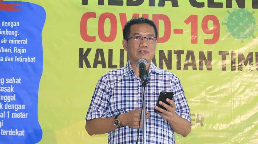 Juru Bicara Satgas Penanganan Covid-19 Kaltim, Andi Muhammad Ishak.