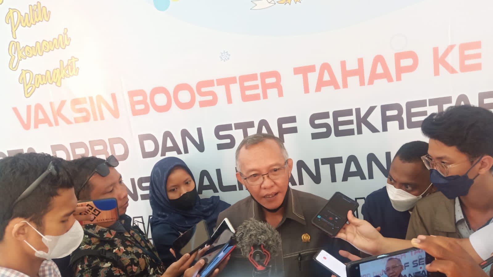 Wakil Ketua DPRD Kaltim Muhammad Samsun, saat diwawancara pewarta di Kota Samarinda, beberapa hari lalu.