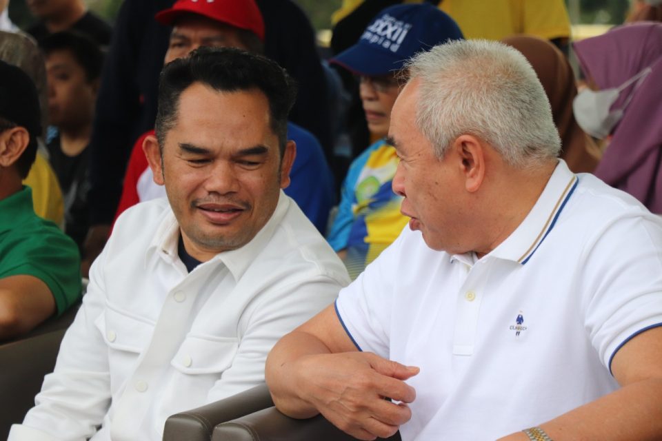 Ketua DPRD Kalimantan Timur, Hasanuddin Mas'ud (kiri) (Foto: Ist).