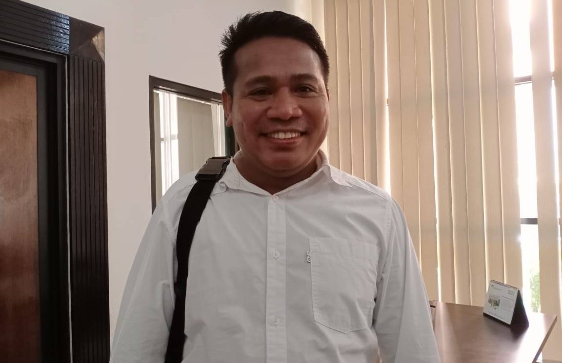 Ketua Tim Pansus Investigasi Pertambangan DPRD Kaltim, Syafruddin usai dimintai keterangan oleh awak media (Foto: Ist).