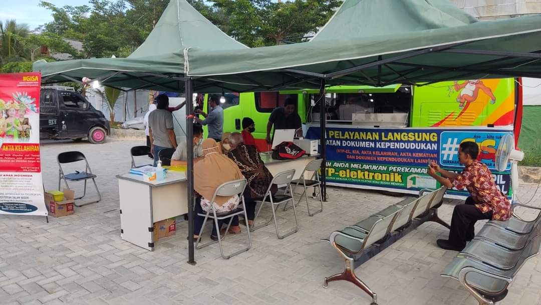 Pelayanan Disdukcapil Bontang.