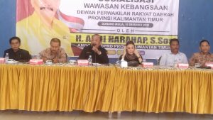 Anggota DPRD Kaltim Andi Harahap gelar Sosbang di Kecamatan Babulu, PPU, Sabtu, 10 Desember 2022. [Ist]