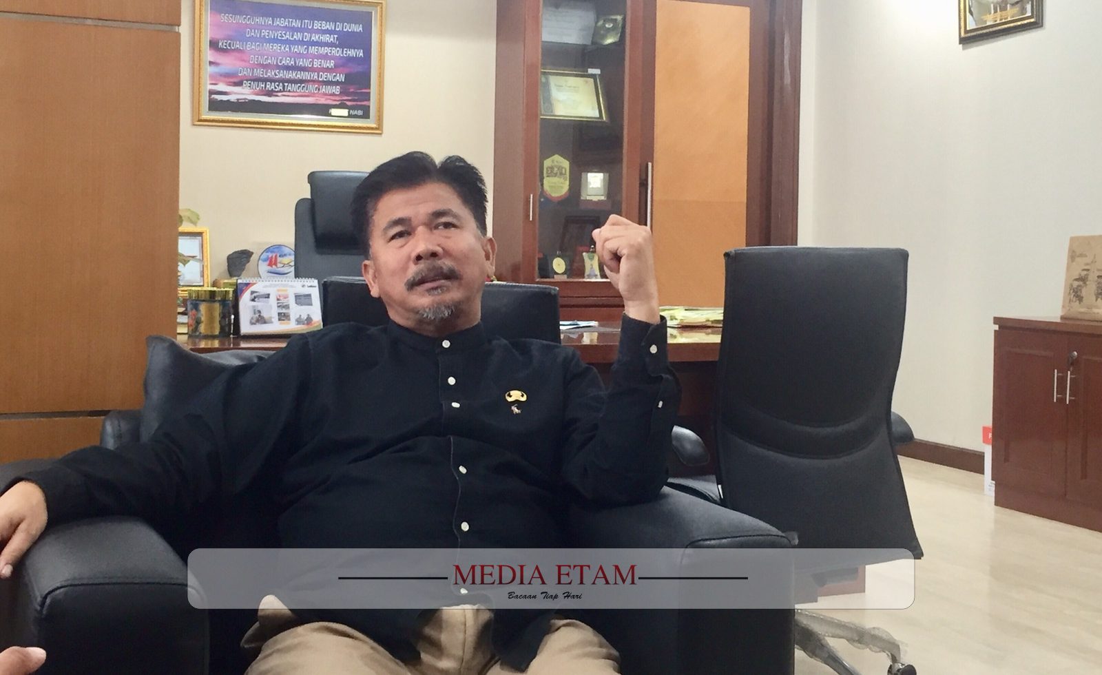 Sekretaris Daerah (Sekda) Kukar, Sunggono. [Indah/Mediaetam]