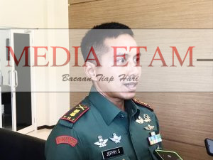 Dandim 0906/KKR Letkol Inf Jeffry Satria. [Indah/Mediaetam.com]