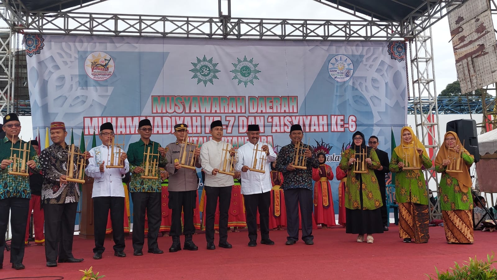 Musda Muhammadiyah dan Aisyiyah Kukar di Stadion Rondong Demang,Tenggarong. [Ist]