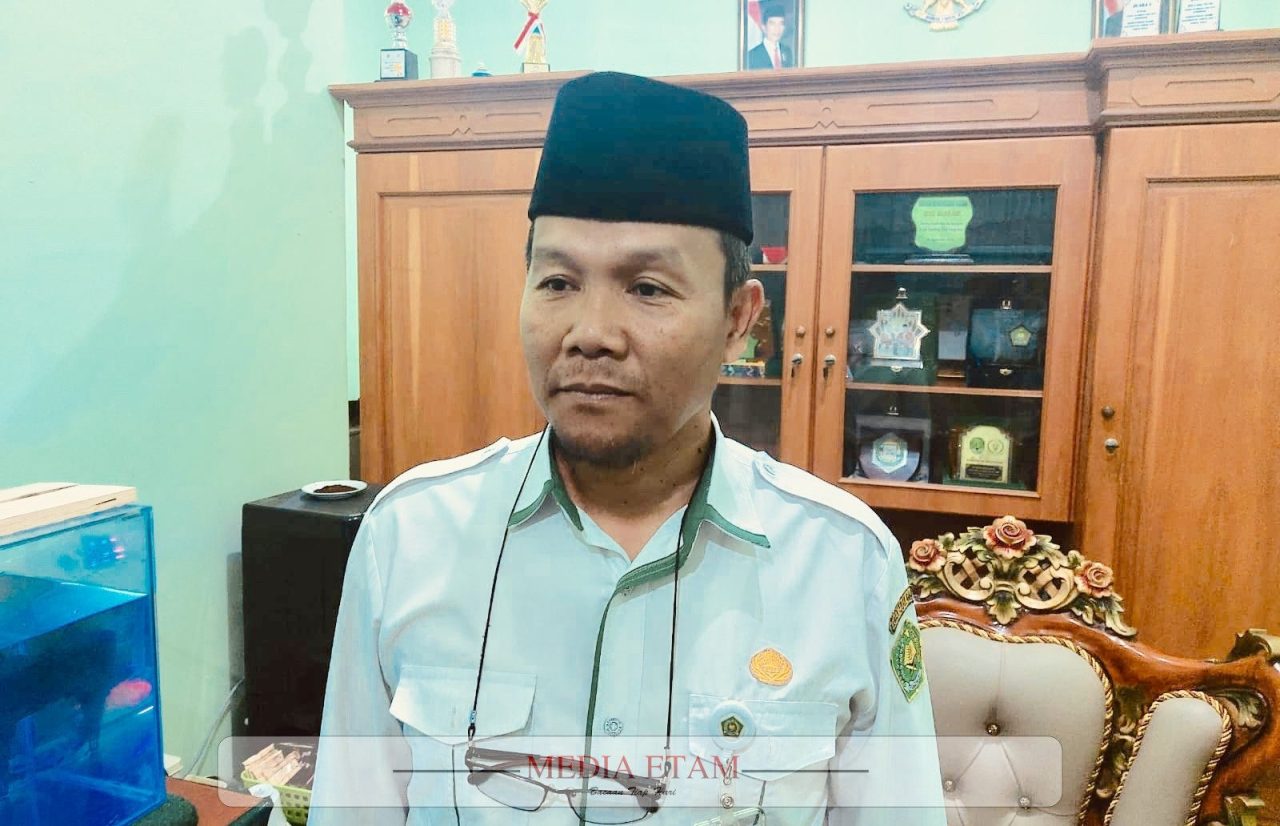 Kepala Kantor Kementerian Agama Kukar, Nasrun. [Indah/Mediaetam.com]