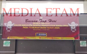 Ujian tertulis Calon Panitia Pemungutan Suara (PPS) diikuti 38 peserta di Kecamatan Tanjung Redeb. [ Christian / Mediaetam.com]