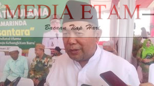 Anggota DPRD Kota Samarinda Fahruddin Saat Menghadiri Peringatan 1 Abad NU (Idham/Mediaetam.com)