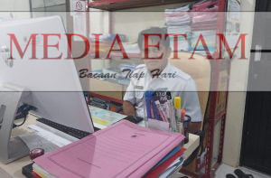 Pranata Izin Tinggal Dinas Perumahan dan Kawasan Permukiman (Disperkim) Kabupaten Berau, Yulius. [Christian / Mediaetam.com]