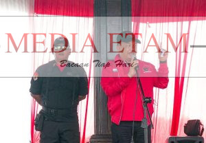 Ketua DPC PDIP Kabupaten Berau, Atilaganardi. [Christian / Mediaetam.com]