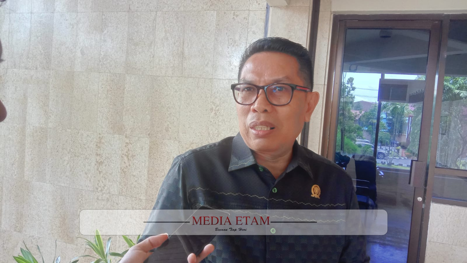 Anggota komisi III DPRD Kalimantan Timur, Agus Aras (Foto Iswanto Mediaetam.com).