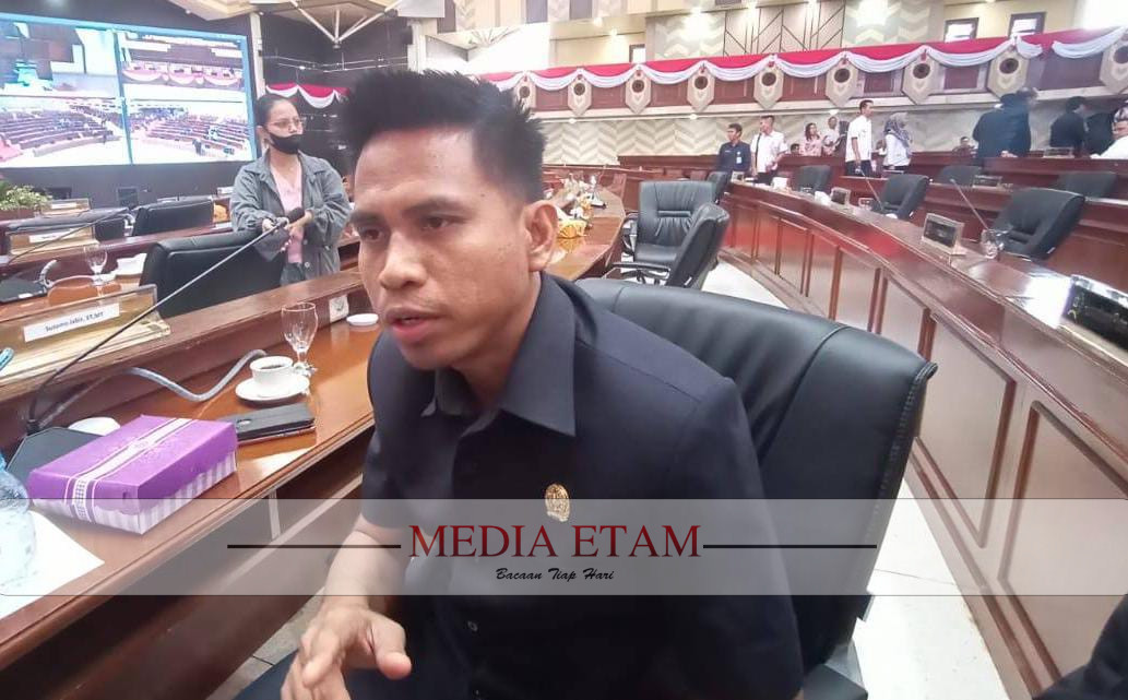 Anggota komisi III DPRD Kalimantan Timur, Sutomo Jabir (Foto Iswanto, Mediaetam.com).