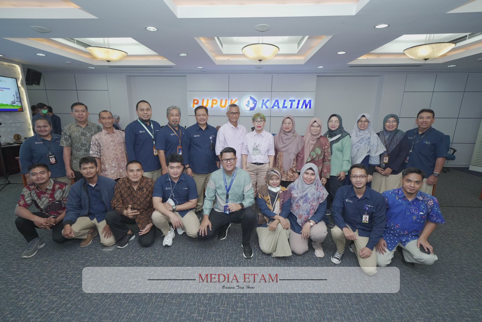 Kunjungan Pusri ke Pupuk Kaltim
