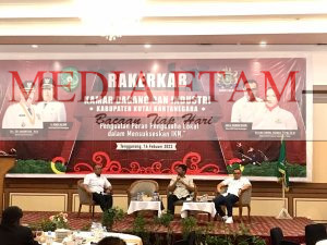 Rapat Kerja Kabupaten, Kamar Dagang dan Industri Kukar. (Indah, Mediaetam.com)