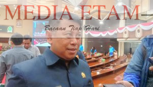 Wakil ketua DPRD Kalimantan Timur, Sigit Wibowo (Foto Iswanto, Mediaetam.com).
