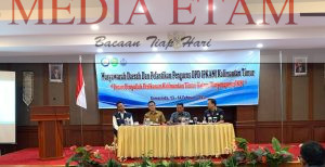Wakil ketua DPRD Kalimantan Timur, Sigit Wibowo saat menghadiri kegiatan IPKANI Kaltim ( Foto Mediaetam.com).