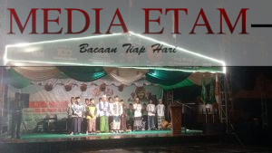 Peringatan Satu Abad Nahdlatul Ulama di Kabupaten Berau dirangkaikan dengan berbagai kegiatan mulai dari Diklat Terpadu Dasar ke-IV Banser hingga Tabligh Akbar. [Christian / Mediaetam.com]