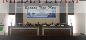 Forum kajian publik Rencana Kerja Pemerintah Daerah (RKPD) tahun 2024 digelar di Gedung Baplitbang, Tanjung Redeb, pada Senin (6/2/2023). [Christian / Mediaetam.com]