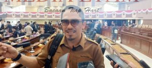 Anggota Pansus Investigasi Pertambangan DPRD Kaltim, Marthinus (Foto Iswanto Mediaetam.com).