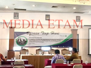 Kegiatan Focused Group Discussion di Hotel Grand Elty Singgasana Tenggarong. (Indah, Mediaetam.com)