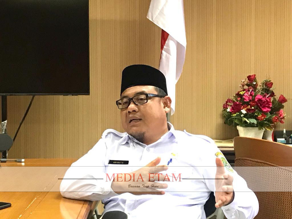 Kepala DPMD Kukar, Arianto. (Indah, Mediaetam.com)