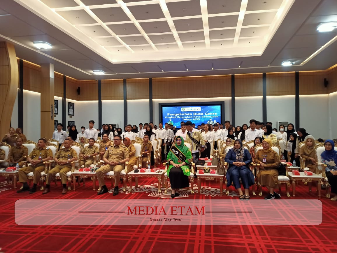 Suasana Pelantikan Duta Genre Tingkat Kelurahan Se-Samarinda (Ist)