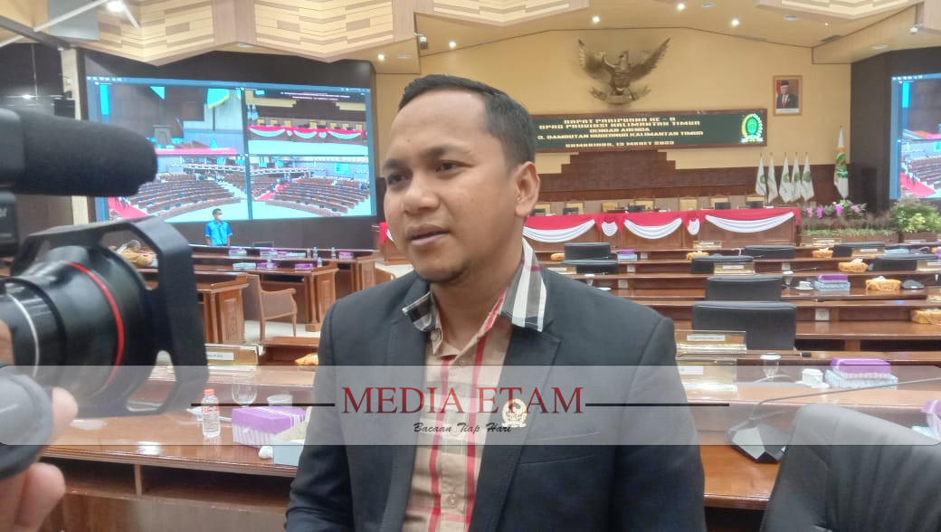 Wakil ketua Pansus Investigasi Pertambangan DPRD Kaltim, Muhammad Udin (Foto Iswanto, Mediaetam.com).