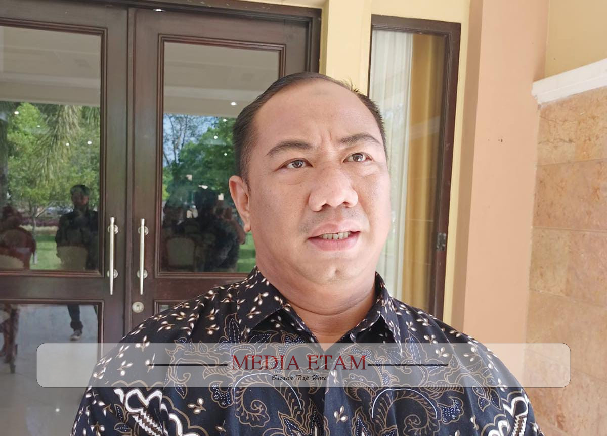 Ketua Dewan Kesenian Daerah (DKD) Kabupaten Berau, Aan Wibowo [Christian / Mediaetam.com]