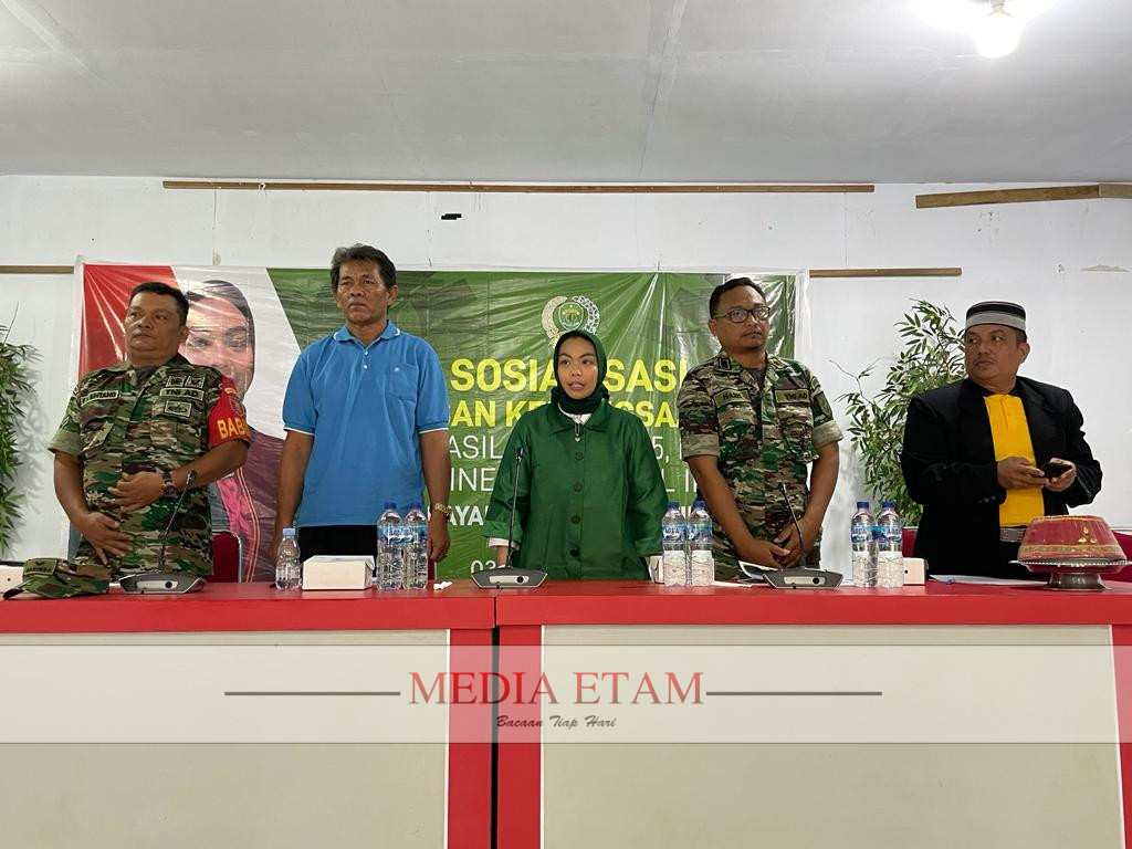 Suasana Sosbang gelaran Siti Rizky Amalia di Kecamatan Sangatta Utara. [Ist]