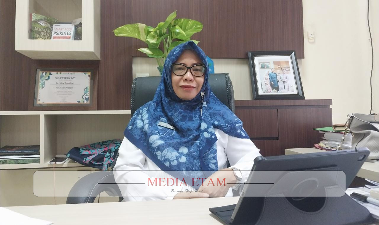 Kepala Dinas Perkebunan (Kadisbun) Kabupaten Berau, Lita Handini. [Elton Wada / Medietam.com].