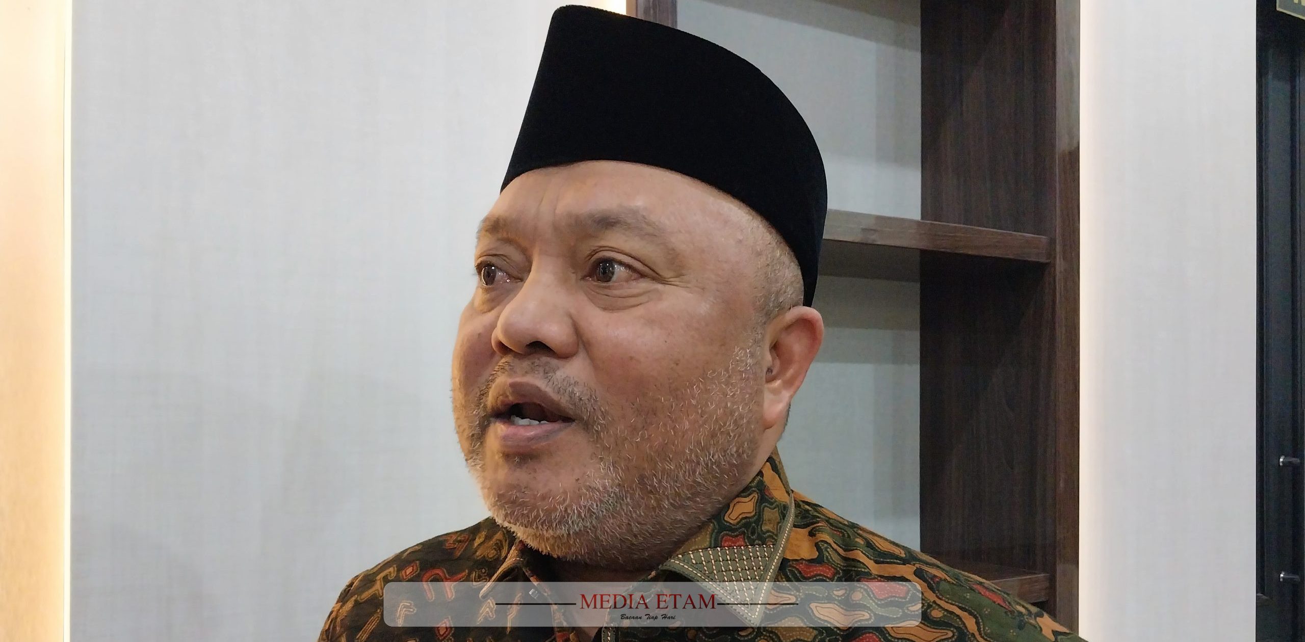 Wakil Bupati Berau Gamalis. [Elton Wada / Mediaetam.com]