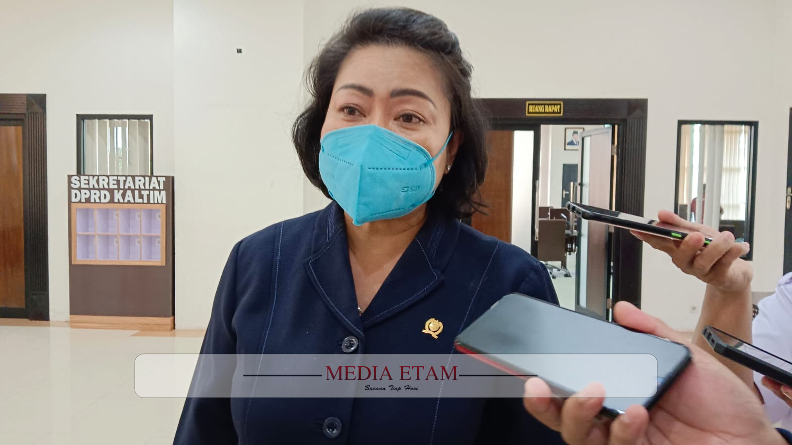 Ketua Komisi III DPRD Kalimantan Timur, Veridiana Huraq Wang (Foto: Iswanto/Mediaetam.com).