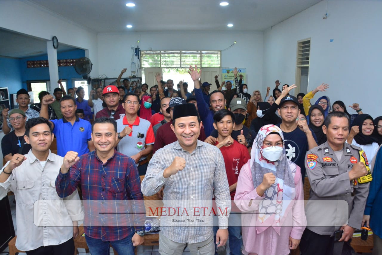 Memilih Tema Peraturan Daerah mengenai Penyelenggaraan Bantuan Hukum, Anggota DPRD Kaltim Sapto Setyo Pramono melaksanakan Sosialisasi Perda tersebut, Minggu (16/4/2023) di Jl Ir Sutami Samarinda Kota