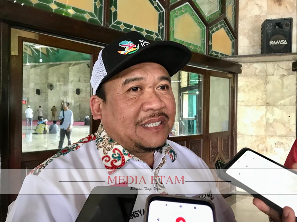 Kepala Desa Benua Puhun, Kecamatan Muara Kaman. (Indah, Mediaetam.com)