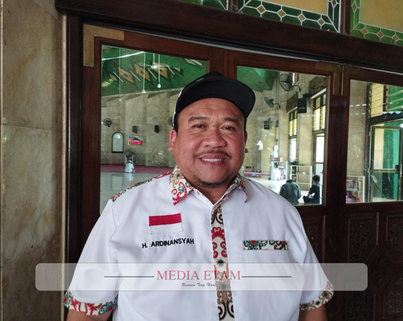 Kepala Desa Benua Puhun, Kecamatan Muara Kaman. Ardinansyah. (Indah, Mediaetam.com)