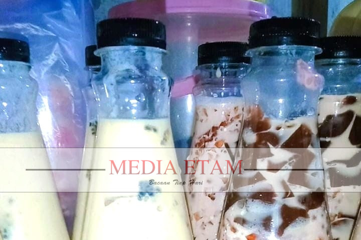 Menu Es Jelly Sago dari dessertnya.dila (Indah, Mediaetam.com)