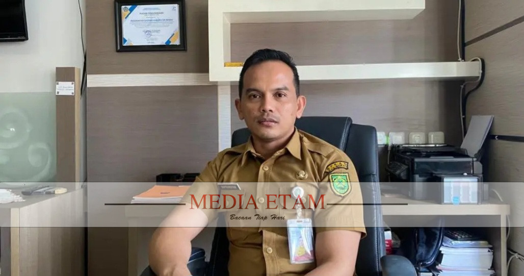 Kepala Badan Pengelolaan Keuangan dan Aset Daerah (BPKAD) Kabupaten Berau Sapransyah. [Elton Wada / Mediaetam.com]