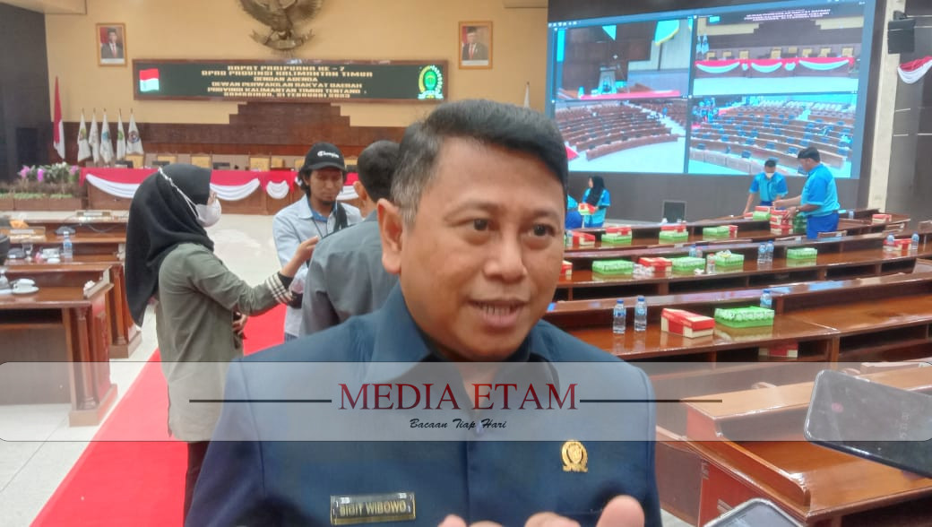 Wakil ketua DPRD Kalimantan Timur, Sigit Wibowo (Foto: Iswanto/Mediaetam.com).