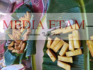 Kue Keroncong Khas Desa Teluk Dalam, Tenggarong Seberang. (Indah,mediaetam.com)