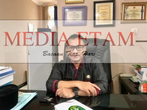 Kepala Dinas Kelautan dan Perikanan Kukar, Muslik. (Indah, Mediaetam.com)
