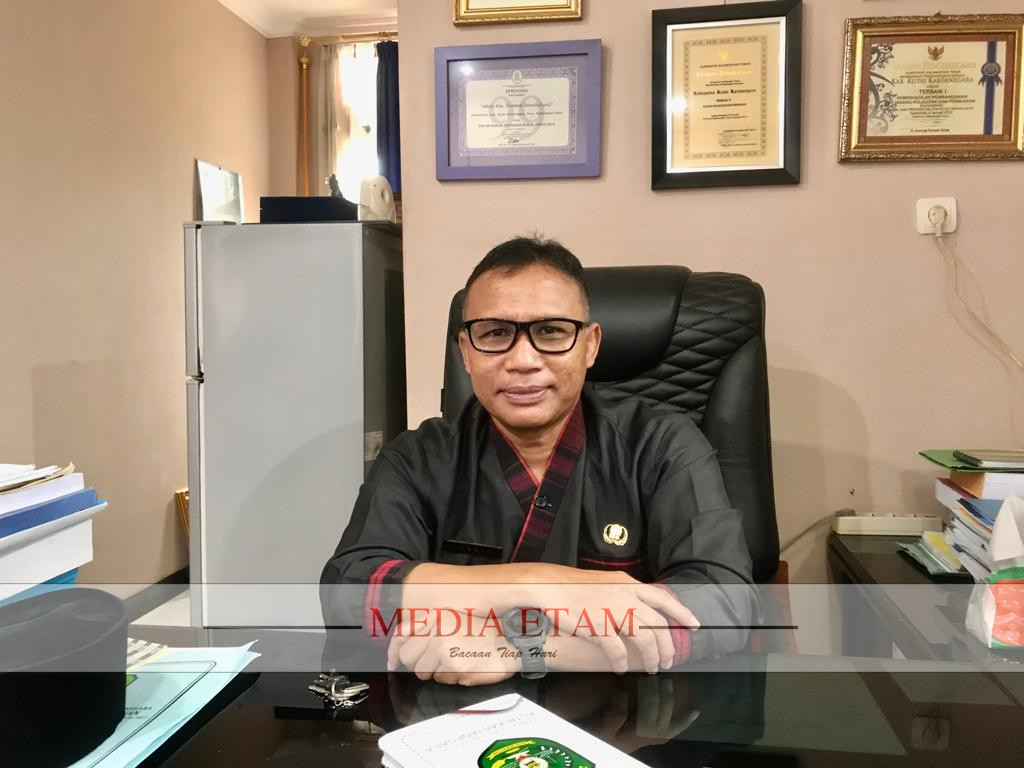 Kepala Dinas Kelautan dan Perikanan Kukar, Muslik. (Indah, Mediaetam.com)