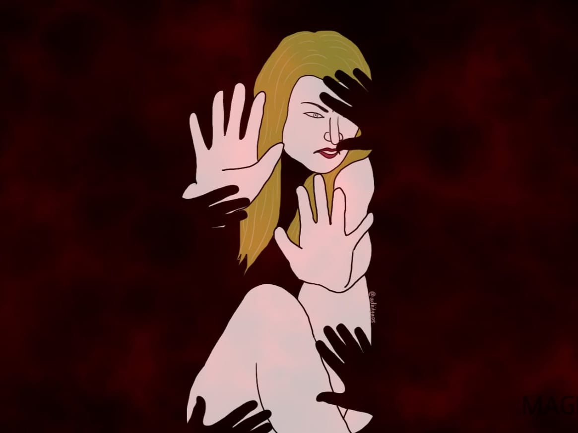 Ilustrasi pelecehan. (Sumber: Magdalene.co)