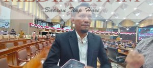 Ketua Komisi II DPRD Kalimantan Timur, Nidya Listiyono saat diwawancarai awak media (Foto: Iswanto/Mediaetam.com).