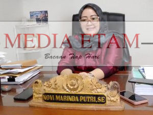 Foto : Novia Marinda Putri Anggota Komisi II DPRD Kota Samrinda