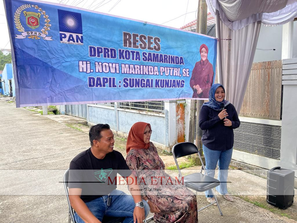 Foto : Anggota DPRD Kota Samarinda Novi Marinda Putri Saat Melaksanakan Reses