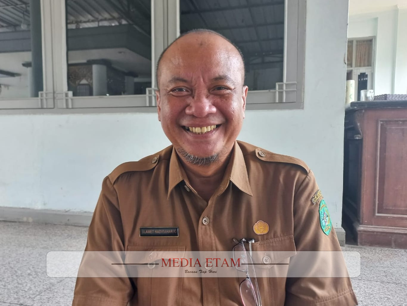 Kepala Dispar Kukar, Slamet Hadiraharjo. (Indah, Mediaetam.com)