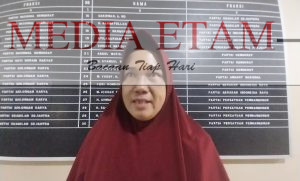 Sekretaris Dinas Kesehatan Berau, Halijah. [Elton Wada / Mediaetam.com]