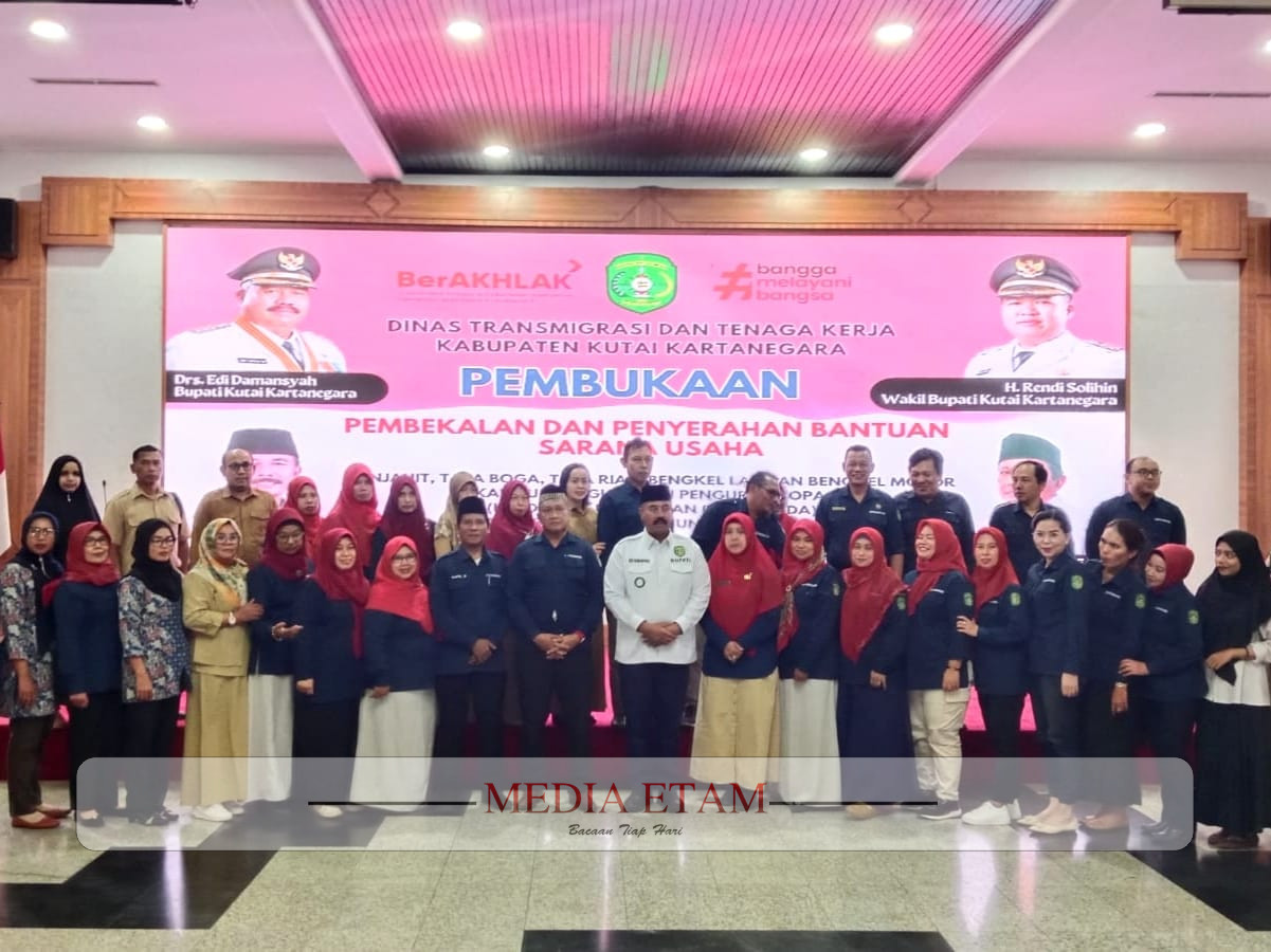 Pelatihan kerja Kopaja Kukar. (Indah, Mediaetam.com)