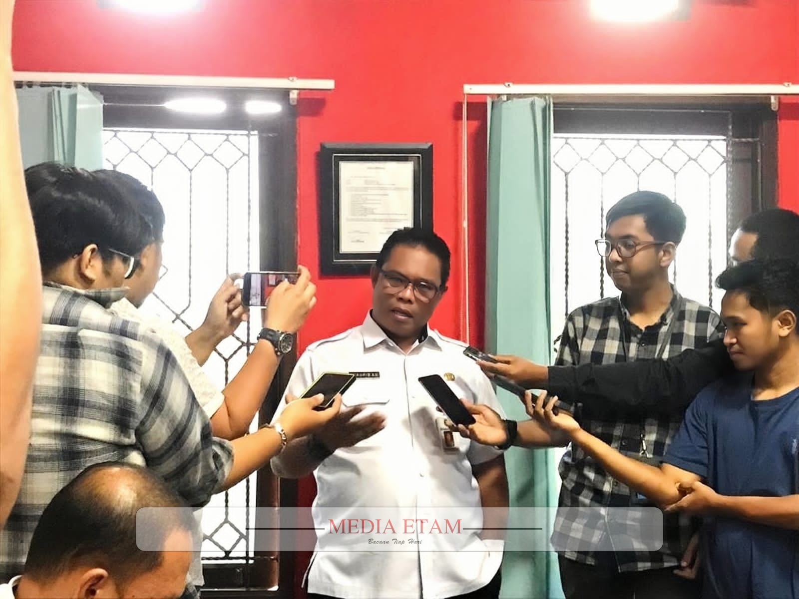 Kepala Disdikbud Kukar, Thauhid Afrilian Noor. (Indah, Mediaetam.com)